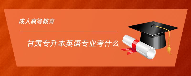 甘肅專升本英語(yǔ)專業(yè)考什么