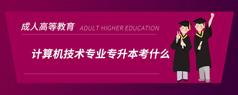 計算機技術專業(yè)專升本考什么