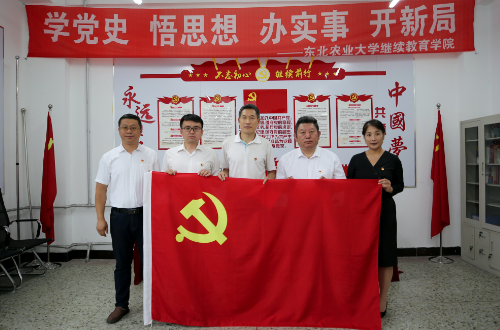【慶祝建黨百年】繼續(xù)教育學院開展“慶祝中國共產(chǎn)黨百年華誕”主題黨日活動